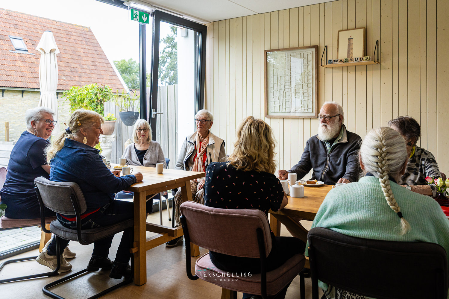 Fotografie van de lounge van Wadhuus Formerum, Terschelling