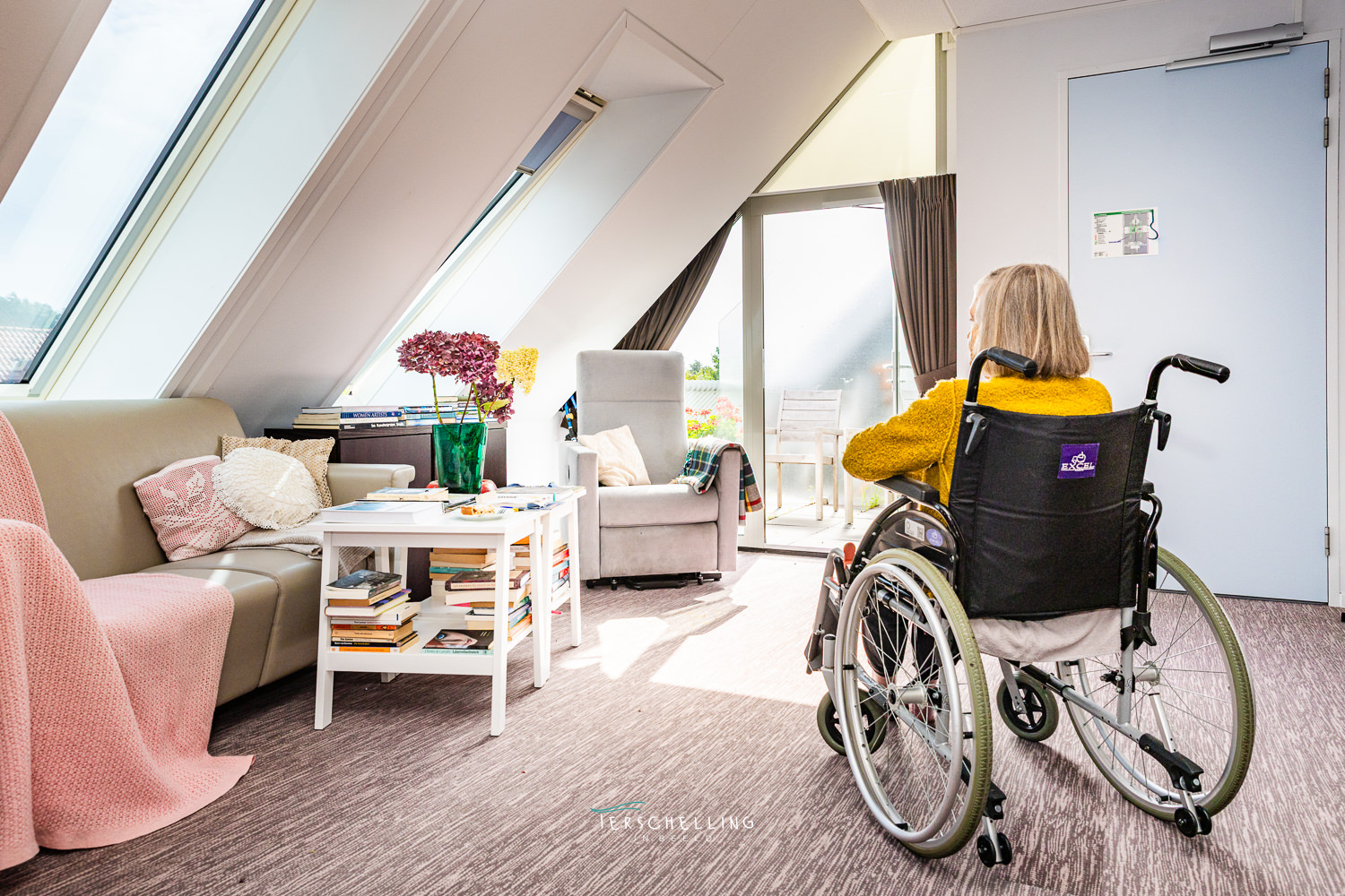 Een gezellige kamer in Wadhuus Terschelling