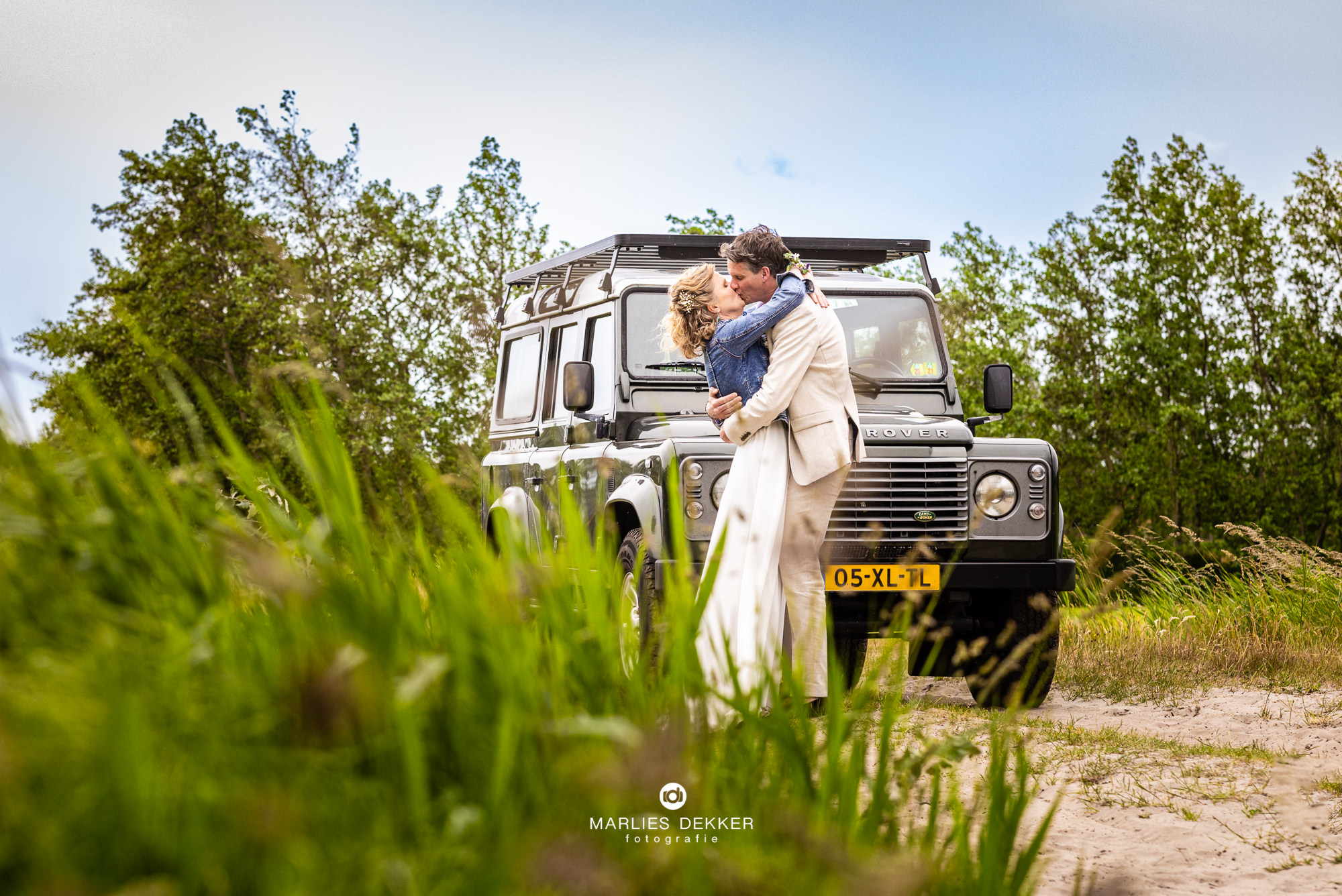 Festivalbruiloft Terschelling, trouwen op de camping op Terschelling
