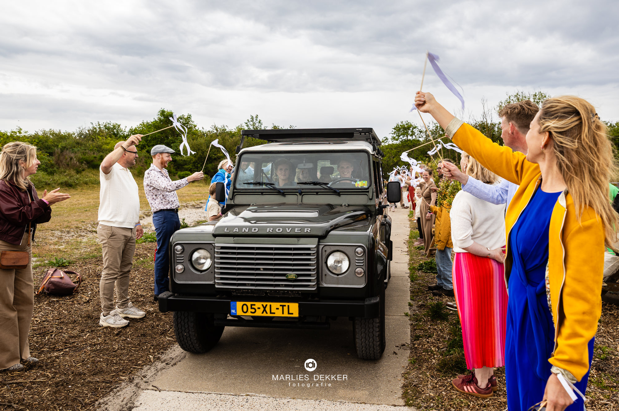 Festivalbruiloft Terschelling, trouwen op de camping